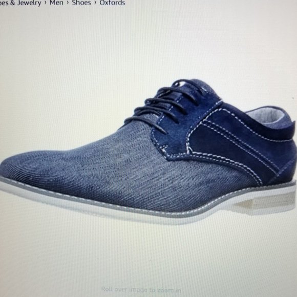 Steve Madden Stoker Denim & Suede Mens Shoes